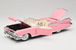 Cadillac Eldorado Biarritz Roz Maisto 1:18 36813 Metal - imaginea 2 din 8