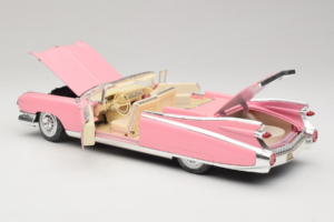 Cadillac Eldorado Biarritz Roz Maisto 1:18 36813 Metal - imaginea 5 din 8