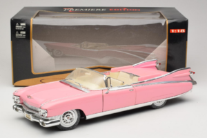 Cadillac Eldorado Biarritz Roz Maisto 1:18 36813 Metal - imaginea 8 din 8