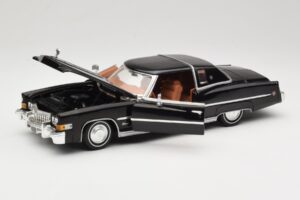Cadillac Eldorado Negru Anson 1:18 30357 Metal - imaginea 2 din 8