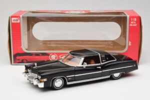 Cadillac Eldorado Negru Anson 1:18 30357 Metal - imaginea 8 din 8