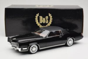 Cadillac Eldorado Negru Maro BoS Models 1:18 BOS064 Rășină - imaginea 6 din 6