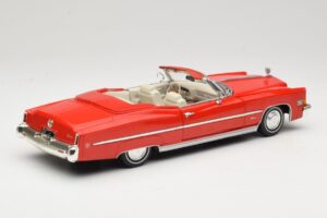 Cadillac Eldorado Cabriolet Roșu Anson 1:18 30387 Metal - imaginea 3 din 8