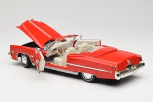 Cadillac Eldorado Cabriolet Roșu Anson 1:18 30387 Metal - imaginea 5 din 8