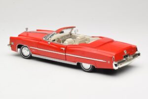 Cadillac Eldorado Cabriolet Roșu Anson 1:18 30387 Metal - imaginea 7 din 8