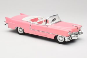 Cadillac Eldorado Roz Solido 1:21 8011 Metal - imaginea 6 din 8