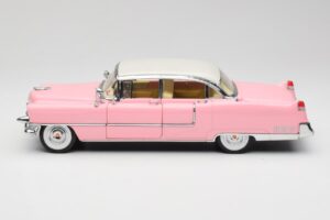 Cadillac Fleetwood Elvis Presley Roz MRC 1:18 LIC1000 Metal - imaginea 4 din 8