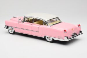 Cadillac Fleetwood Elvis Presley Roz MRC 1:18 LIC1000 Metal - imaginea 7 din 8