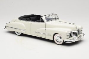 Cadillac Series 62 Cabriolet Alb Anson 1:18 30335 Metal - imaginea 6 din 8