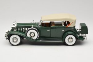 Cadillac Sport Phaeton Verde Anson 1:18 30383 Metal - imaginea 5 din 9