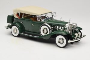 Cadillac Sport Phaeton Verde Anson 1:18 30383 Metal - imaginea 7 din 9