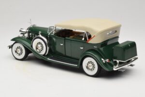 Cadillac Sport Phaeton Verde Anson 1:18 30383 Metal - imaginea 8 din 9
