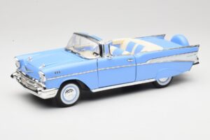 Chevrolet Bel Air Cabriolet Albastru Road Signature 1:18 55/1/0863 Metal
