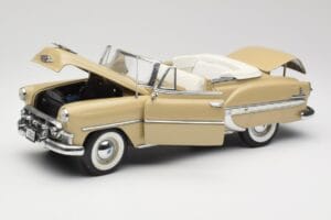 Chevrolet Bel Air Cabriolet Crem Sun Star 1:18 1623 Metal - imaginea 2 din 8
