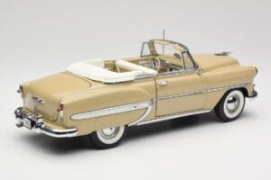 Chevrolet Bel Air Cabriolet Crem Sun Star 1:18 1623 Metal - imaginea 3 din 8