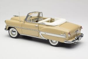 Chevrolet Bel Air Cabriolet Crem Sun Star 1:18 1623 Metal - imaginea 7 din 8