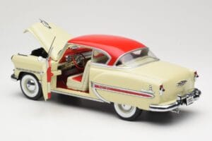 Chevrolet Bel Air Bej Sun Star 1:18 1600 Metal - imaginea 5 din 8