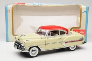 Chevrolet Bel Air Bej Sun Star 1:18 1600 Metal - imaginea 8 din 8