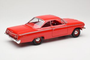 Chevrolet Bel Air Roșu Maisto 1:18 31641 Metal - imaginea 3 din 8