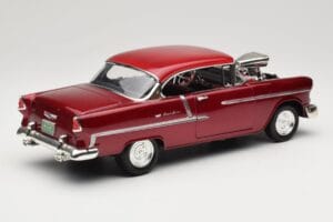 Chevrolet Bel Air Roșu Motormax 1:18 73100TC-M1 Metal - imaginea 3 din 8