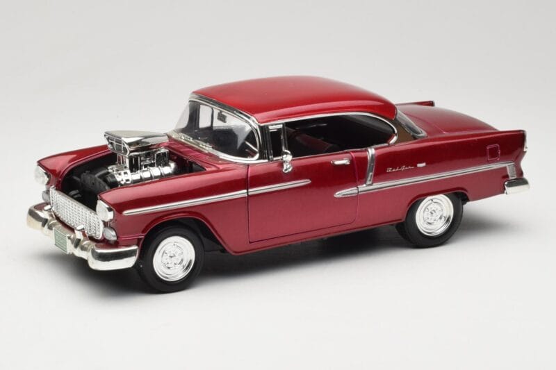 Chevrolet Bel Air Roșu Motormax 1:18 73100TC-M1 Metal