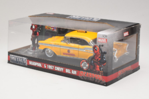 Chevrolet Bel Air Taxi Deadpool Metals Diecast 1:24 30290 Metal - imaginea 3 din 3
