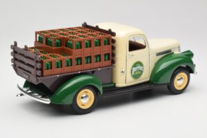 Chevrolet Brasseur Perrier Delivery Van Verde Solido 1:18 203243 Metal - imaginea 3 din 8
