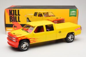 Chevrolet C2500 Silverado Pussy Wagon From Kill Bill Galben GreenLight 1:18 19015 Metal - imaginea 6 din 6