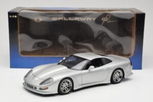 Chevrolet Callaway C12 Argintiu AUTOart 1:18 71011 Metal - imaginea 8 din 8