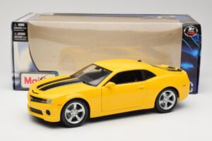 Chevrolet Camaro SS RS Galben Maisto 1:18 31173 Metal - imaginea 8 din 8