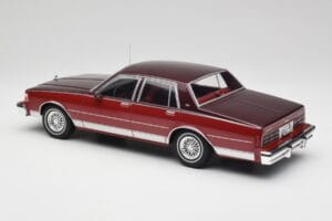 Chevrolet Caprice Roșu Metalizat MCG 1:18 MCG18361 Metal - imaginea 5 din 6