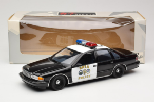 Chevrolet Caprice California Poliție UT Models 1:18 180142098 Metal - imaginea 8 din 8