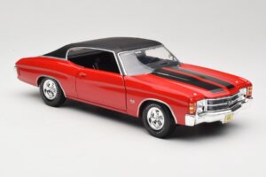 Chevrolet Chevelle SS 454 Roșu Maisto 1:18 531892 Metal - imaginea 6 din 8