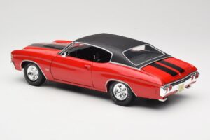 Chevrolet Chevelle SS 454 Roșu Maisto 1:18 531892 Metal - imaginea 7 din 8
