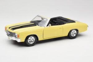 Chevrolet Chevelle SS 454 Galben Maisto 1:18 531890 Metal