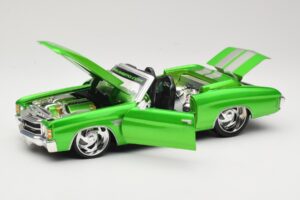 Chevrolet Chevelle SS Cabriolet Verde Maisto 1:18 31099 Metal - imaginea 2 din 8
