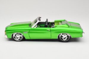 Chevrolet Chevelle SS Cabriolet Verde Maisto 1:18 31099 Metal - imaginea 4 din 8