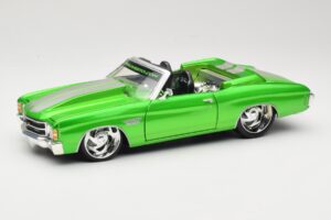 Chevrolet Chevelle SS Cabriolet Verde Maisto 1:18 31099 Metal