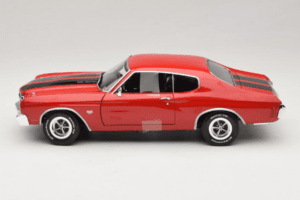 Chevrolet Chevelle SS Roșu Jack Reacher Auto World 1:18 AWSS109/06 Metal - imaginea 4 din 8