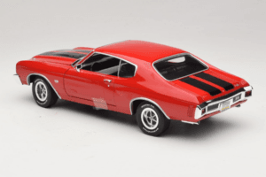 Chevrolet Chevelle SS Roșu Jack Reacher Auto World 1:18 AWSS109/06 Metal - imaginea 7 din 8