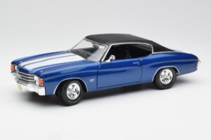 Chevrolet Chevelle SS 454 Albastru Maisto 1:18 531886 Metal