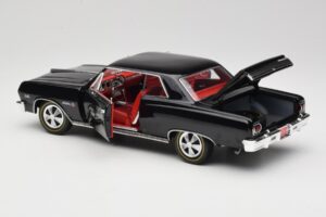 Chevrolet Chevelle Z-16 Negru American Muscle 1:18 AMM1061/06 Metal - imaginea 5 din 8