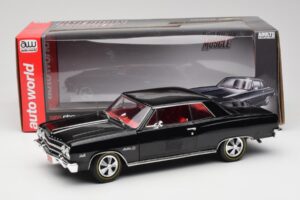 Chevrolet Chevelle Z-16 Negru American Muscle 1:18 AMM1061/06 Metal - imaginea 8 din 8