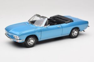 Chevrolet Corvair Monza Cabriolet Albastru Road Signature 1:18 92498 Metal