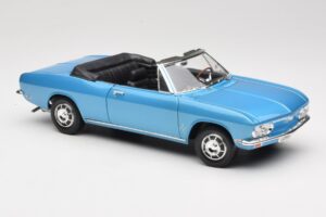 Chevrolet Corvair Monza Cabriolet Albastru Road Signature 1:18 92498 Metal - imaginea 6 din 8