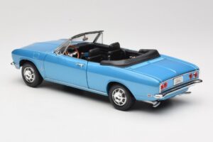 Chevrolet Corvair Monza Cabriolet Albastru Road Signature 1:18 92498 Metal - imaginea 7 din 8