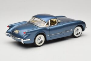 Chevrolet Corvette C1 Albastru Mira 1:18 6105 Metal - imaginea 3 din 8