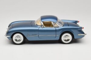 Chevrolet Corvette C1 Albastru Mira 1:18 6105 Metal - imaginea 4 din 8