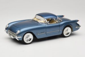 Chevrolet Corvette C1 Albastru Mira 1:18 6105 Metal