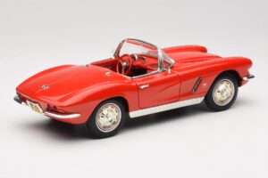 Chevrolet Corvette C1 Roșu ERTL 1:18 7835 Metal - imaginea 3 din 8